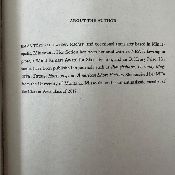 Ink Blood Sister Scribe By Emma Törzs 1987 First Edition Hardcover Novel w/ DJ - Picture 11 of 15